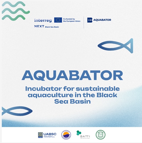 Проєкт за Програмою Interreg NEXT Басейн Чорного моря (Interreg VI-B) NEXT. Black Sea Basin. «Інкубатор стійкої аквакультури в басейні Чорного моря»